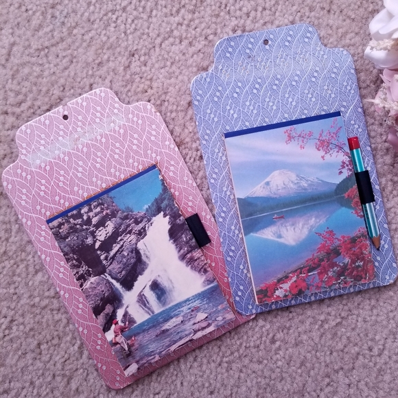 Vintage 50s Plain Paper Notepads With Retro Photographs - Picture 2 of 11